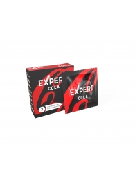 Презервативы с ароматом колы Expert Cola - 3 шт. - Expert - купить с доставкой в Сыктывкаре