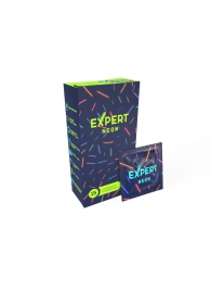 Светящиеся в темноте презервативы Expert Neon - 15 шт. - Expert - купить с доставкой в Сыктывкаре