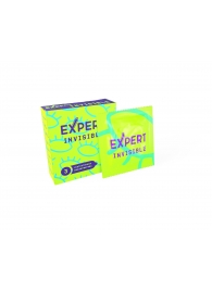Ультратонкие презервативы Expert Invisible - 3 шт. - Expert - купить с доставкой в Сыктывкаре