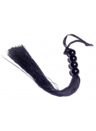 Черная силиконовая плеть - 37 см. - Boys of Toys - купить с доставкой в Сыктывкаре