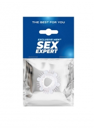 Стимулирующая насадка на пенис с несколькими видами рельефа - Sex Expert - в Сыктывкаре купить с доставкой