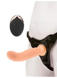 Женский вибрострапон со съемной насадкой и пультом ДУ - Erokay - купить с доставкой в Сыктывкаре