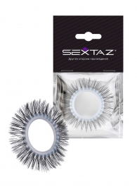Круглое эрекционное кольцо с длинными «ресничками» - Sextaz - в Сыктывкаре купить с доставкой