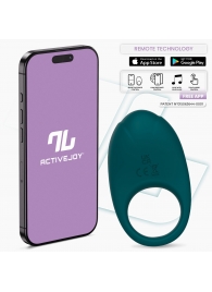 Зеленое интерактивное виброкольцо Ringo - Intoyou - в Сыктывкаре купить с доставкой