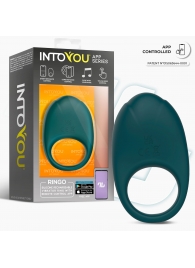 Зеленое интерактивное виброкольцо Ringo - Intoyou - в Сыктывкаре купить с доставкой