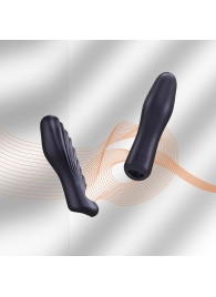 Сливовая силиконовая насадка на пенис с подхватом Manwan Ryzer - Manwan - в Сыктывкаре купить с доставкой