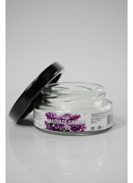 Массажная свеча «Сирень» - 50 мл. - SGAN - купить с доставкой в Сыктывкаре