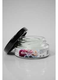 Массажная свеча «Цветущий пион» - 50 мл. - SGAN - купить с доставкой в Сыктывкаре