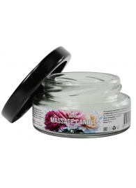 Массажная свеча «Цветущий пион» - 50 мл. - SGAN - купить с доставкой в Сыктывкаре