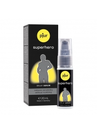 Пролонгатор-сыворотка pjur Superhero Delay Serum - 20 мл. - Pjur - купить с доставкой в Сыктывкаре