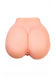 Реалистичный мастурбатор в форме попки с 2 любовными входами - No Name - в Сыктывкаре купить с доставкой