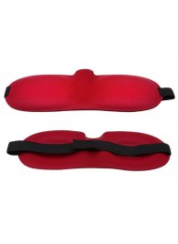 Красная глухая маска на резинке - Sitabella - купить с доставкой в Сыктывкаре