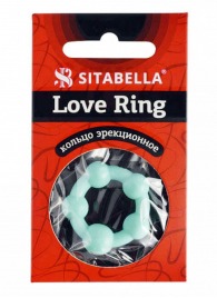 Цветное эрекционное кольцо с 5 бусинами Love Ring - Sitabella - в Сыктывкаре купить с доставкой