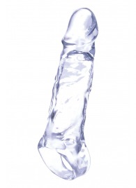 Прозрачная насадка-удлинитель Length Enhancer с подхватом - 16 см. - NMC - в Сыктывкаре купить с доставкой