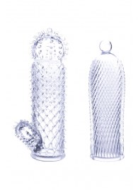 Набор из 2 прозрачных насадок на член Seductive Tickler Sleeves - NMC - в Сыктывкаре купить с доставкой