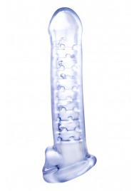 Прозрачная насадка-удлинитель Stretchy Touch - 18 см. - NMC - в Сыктывкаре купить с доставкой