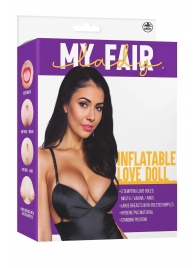 Телесная надувная секс-кукла с 3 любовными отверстиями - NMC - в Сыктывкаре купить с доставкой