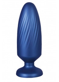 Синяя анальная пробка G Stuck Silicone Anal Plug - 13,5 см. - NMC