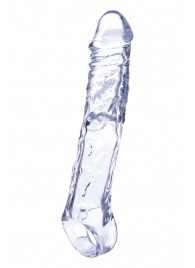 Прозрачная насадка-удлинитель Length Enhancer с подхватом - 22,3 см. - NMC - в Сыктывкаре купить с доставкой