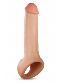 Телесная насадка-удлинитель Thrive 8.75 Inch Realistic Penis Extender Sleeve - 22,2 см. - Blush Novelties - в Сыктывкаре купить с доставкой