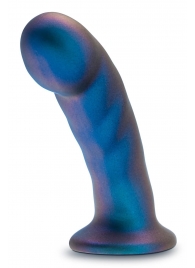 Синяя насадка-фаллоимитатор Rebellion 5.75 Inch Pegging Dildo - 14,6 см. - Blush Novelties - купить с доставкой в Сыктывкаре
