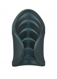 Серый сквозной мастурбатор с вибрацией Manwan Starter - Manwan - в Сыктывкаре купить с доставкой