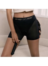 Трусики-шорты для фиксации насадок Strap-on-me Harness Lingerie Halo - size M - Strap-on-me - купить с доставкой в Сыктывкаре