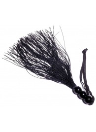 Черная силиконовая плетка - 25,4 см. - Boys of Toys - купить с доставкой в Сыктывкаре