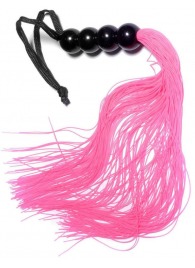 Розовая силиконовая плеть - 35,5 см. - Boys of Toys - купить с доставкой в Сыктывкаре