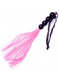 Розовая силиконовая плеть - 35,5 см. - Boys of Toys - купить с доставкой в Сыктывкаре