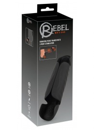 Черный вибромастурбатор с трехточечной стимуляцией Penis Trainer with 3 Point Stimulation - Orion - в Сыктывкаре купить с доставкой