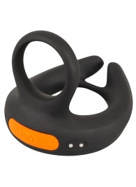 Черный вибростимулятор мошонки RC Scrotum Stimulator with Vibration - Orion - в Сыктывкаре купить с доставкой