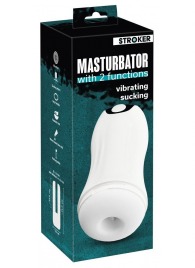 Белый мастурбатор Masturbator with 2 functions - Orion - в Сыктывкаре купить с доставкой