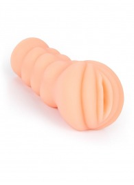 Телесный мастурбатор-вагина с эрекционными кольцами в комплекте - Sexy Girl - в Сыктывкаре купить с доставкой