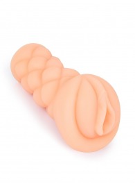 Телесный мастурбатор-вагина с вибропулей и эрекционными кольцами в комплекте - Sexy Girl - в Сыктывкаре купить с доставкой