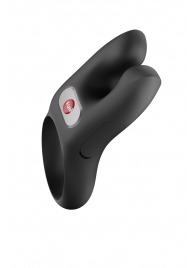 Черное эрекционное виброкольцо Nos - Fun Factory - в Сыктывкаре купить с доставкой