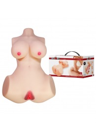 Мастурбатор-торс Aveline с 2 любовными тоннелями - Baile - в Сыктывкаре купить с доставкой