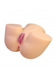 Телесный мастурбатор Liora с 2 любовными тоннелями - Baile - в Сыктывкаре купить с доставкой