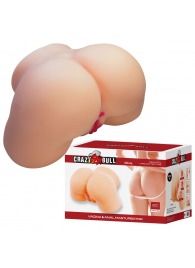 Телесный мастурбатор с 2 любовными отверстиями Olivia - Baile - в Сыктывкаре купить с доставкой