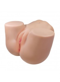 Телесный мастурбатор Julia с 2 любовными тоннелями - Baile - в Сыктывкаре купить с доставкой