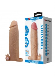 Телесная насадка на пенис Xerxes - 22 см. - Baile - в Сыктывкаре купить с доставкой