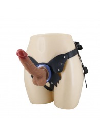 Поясной страпон Wells: трусики в форме бабочки и фаллоимитатор-насадка - Baile - купить с доставкой в Сыктывкаре