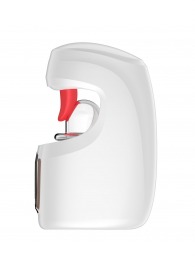 Белый мастурбатор с язычком и возвратно-поступательными движениями - Secwell - в Сыктывкаре купить с доставкой