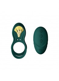 Зеленое эрекционное виброкольцо Bayek с пультом ДУ - Zalo - в Сыктывкаре купить с доставкой