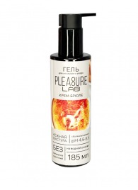 Съедобный лубрикант на водной основе Pleasure Lab с ароматом крем-брюле - 185 мл. - Pleasure Lab - купить с доставкой в Сыктывкаре