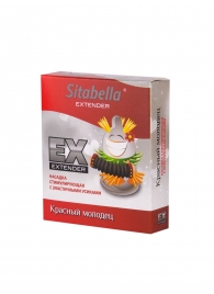 Стимулирующая насадка Sitabella Extender  Красный молодец - Sitabella - купить с доставкой в Сыктывкаре