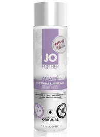 Женский лубрикант на водной основе JO AGAPE LUBRICANT ORIGINAL - 120 мл. - System JO - купить с доставкой в Сыктывкаре