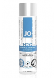Охлаждающий лубрикант на водной основе JO Personal Lubricant H2O COOLING - 120 мл. - System JO - купить с доставкой в Сыктывкаре