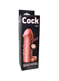 Фаллоудлинитель с кольцом COCK size L - 16,5 см. - LOVETOY (А-Полимер) - в Сыктывкаре купить с доставкой