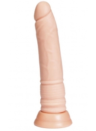 Телесный фаллоимитатор A-toys с присоской - 22 см. - A-toys купить с доставкой в интернет-магазине Orgasmix в Сыктывкаре Телесный фаллоимитатор A-toys с присоской - 22 см. - A-toys